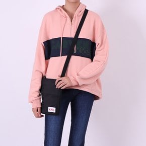 까르벵 로고 패치 여성 후드티 7005SW004 핑크 CARVEN LOGO PATCH HOODIE