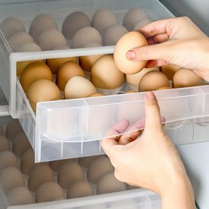 바보사랑 DP-146 달걀 30홀 보관 트레이 계란 케이스 정리함-리빙톡톡