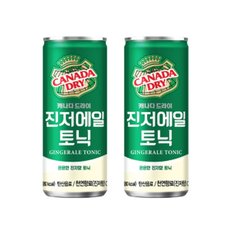 캐나다 드라이 진저에일 토닉 250ml 60캔