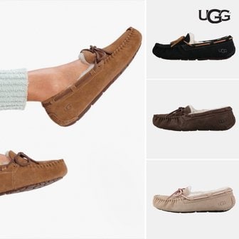 UGG 어그 UGG (W) 다코타 여성 양털 모카신 겨울 방한 로퍼 3종택일