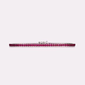 MOMO Dark Ruby Tennis Bracelet SSKA103BWR170