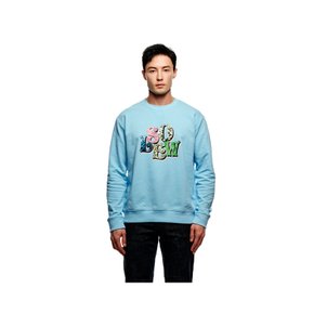 Logo Graphic Sweat Shirt_Light Blue