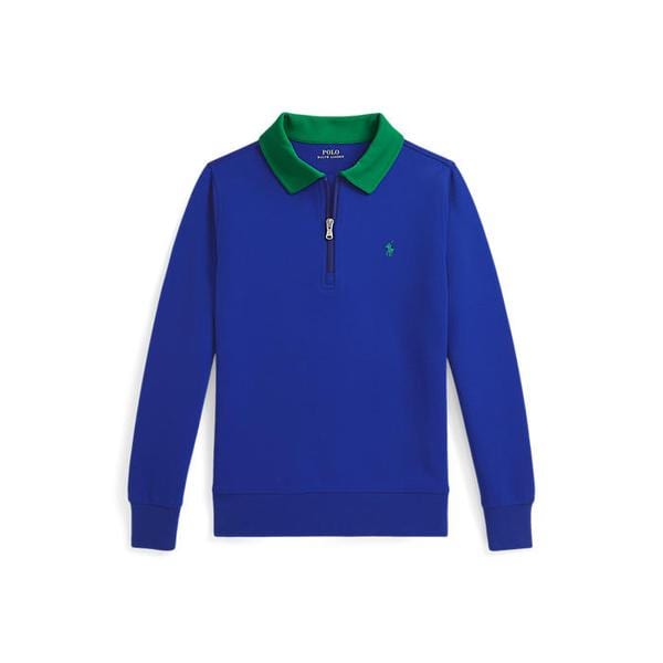 폴로 키즈 남아 8-18세 더블 니트 칼라 스웨트셔츠(CWPOKNIY8021665100)