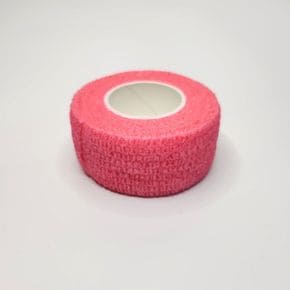 뉴 핑크 접착 밴드 테이핑 2.5cm 스포츠
