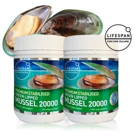 뉴질랜드 초록입홍합 20000mg 200캡슐X2개