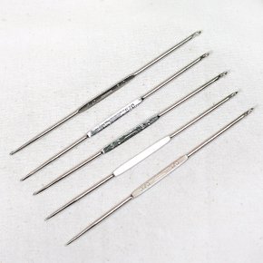 코바늘(양쪽바늘3-5호) / 모사용 코바늘 손 뜨기 부자재 인형 뜨개질 뜨게 뜨개