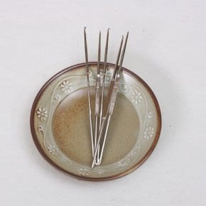 코바늘(양쪽바늘3-5호) / 모사용 코바늘 손 뜨기 부자재 인형 뜨개질 뜨게 뜨개