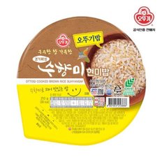 밥 수향미 현미밥 210g x 12개