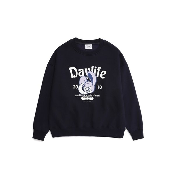 데이니 스웨트 셔츠 (네이비)