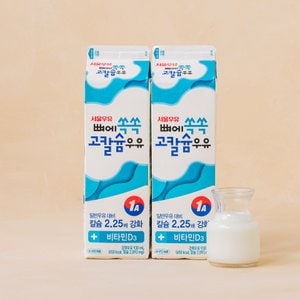 서울우유 뼈에쏙쏙 고칼슘우유 2입