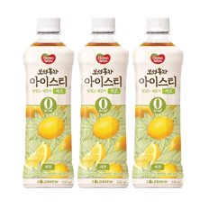 동원 보성홍차 아이스티 제로 레몬 500ml x 12펫 / 0kcal 음료수