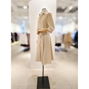 [파주점] 오픈 칼라 집업 플레어 원피스 CR4A0OP411