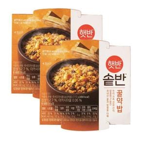 [CJ제일제당] 햇반 솥반 꿀약밥 210g 18개 (S11401530)