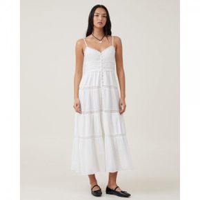 4164238 Cotton On Hallie Tiered Maxi Dress - White