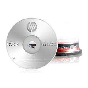 HP Media DVD-R 16x 4.7GB (10p 케익 케이스) (S11212857)