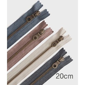 YKK 프리미엄 5호 마블 앤틱지퍼 20cm (99507)