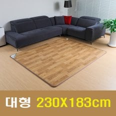 다온마루 원목마루형 전기장판 거실용 전기매트 소형 100x183cm