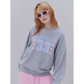 Sportsclub Star Sweatshirt (MELANGE GREY)