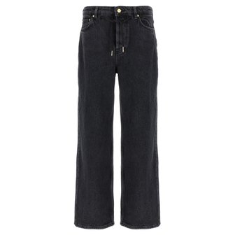 가니 Jeans J1383006 Black