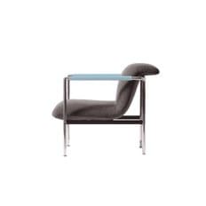 [Cassina 공식수입원 재고보유] Esosoft Armchair (Talpa/Gloss Aluminum)