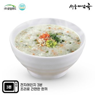 서울마님죽 엄마의맛! 든든한 아침식사 야채죽500gx3봉