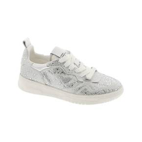 5089777 Steve Madden Everlie Womens Rhinestone Lace-Up Casual And Fashion Sneakers