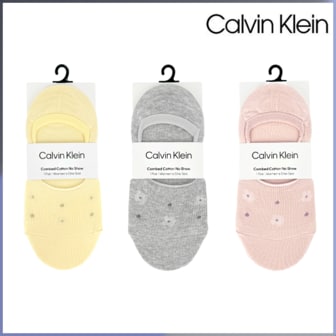 Calvin Klein 덧신 플라워 메쉬 CKL13085