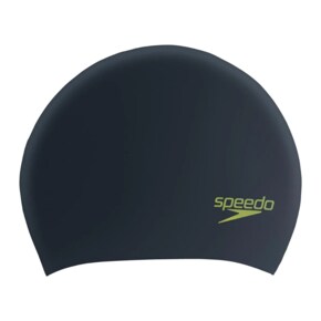 영국직배송 SPEEDO 스피도 주니어 롱 헤어 실리콘 캡 블랙 그린