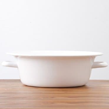 텐바이텐 노다호로 법랑 Washtub 대야 S TA-32 일본 수입