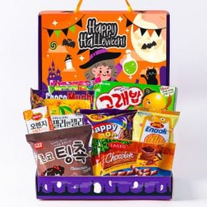 /과자천국 할로윈 마녀 종합과자 선물세트 1호