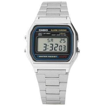 카시오 타임플래닛 CASIO A158WA-1D 카시오 시계 메탈밴드_