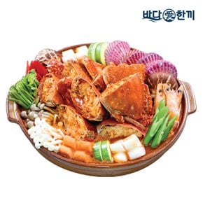 바다애한끼 나홀로 꽃게탕 450g 5팩(소비기한: 2025.01.12까지)