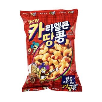 우리가락 [모닝배송][우리가락]카라멜콘과땅콩 72g