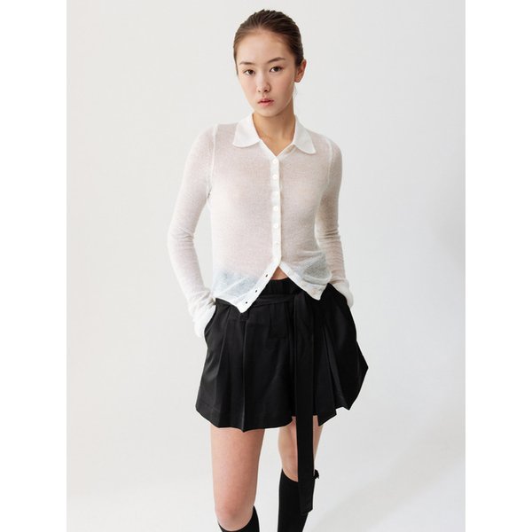 SEETHROUGH COLLAR  CARDIGAN_TT4S301IV