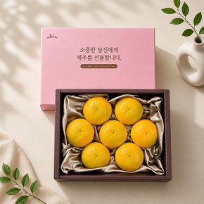 [바로배송] 이제주 과즙가득 황금향 선물세트 1.5kg 8과 내외 보자기포장