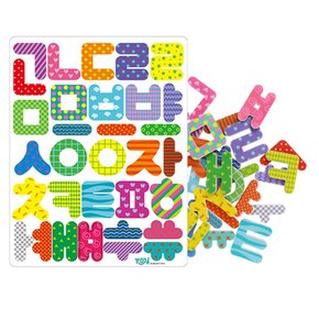 로제타 자석 글자 한글