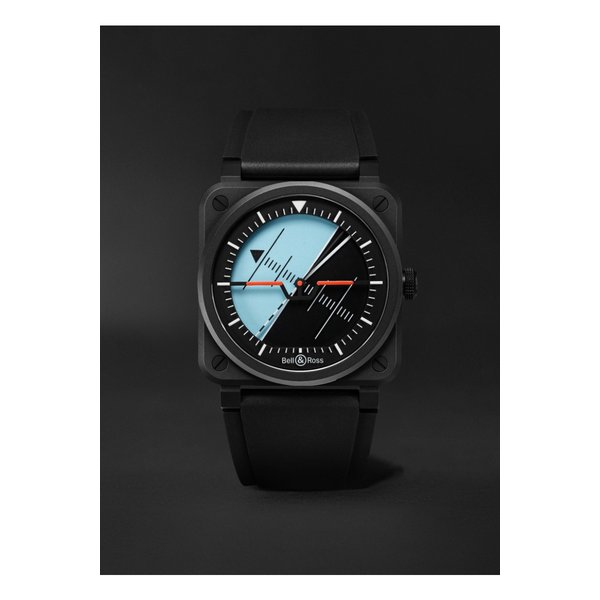 벨앤로스 BR 03 호라이즌 리미티드 에디션 오토매틱 41mm 시계 46376663162921244