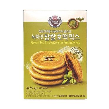  백설 편리한 녹차맛찹쌀호떡믹스400g