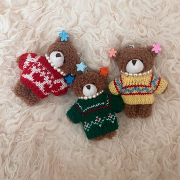 그레이맨션 Moon Rabbit Walsuk Keyring_월동준비 연실이