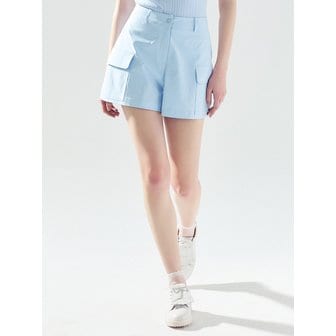 로드로아르 [LFSPS24SB] A라인 포켓 숏팬츠 S/BLUE