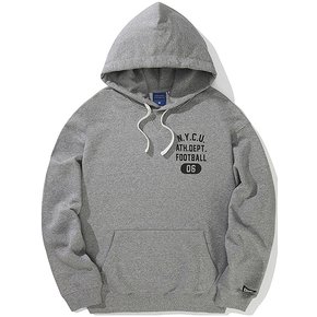 1906 FOOTBALL TEAM LOGO TERRY HOODIE 빈티지M그레이