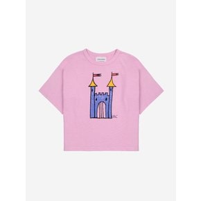 [24FW 신상품 ] 파어웨이 캐슬 숏 슬리브 티셔츠 B224AC005