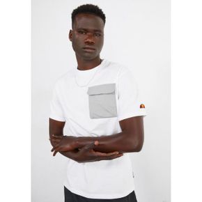 4335528 Ellesse TEE - Print T-shirt white