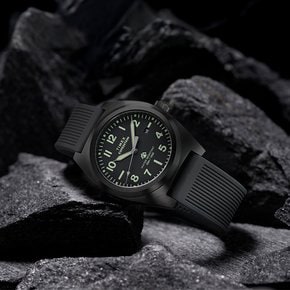 익스페디션 캡스톤 올블랙 아웃도어시계 39mm