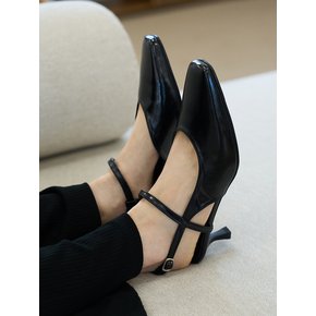 라엘 미니멀 스퀘어 힐 5cm (CW0105VBK)