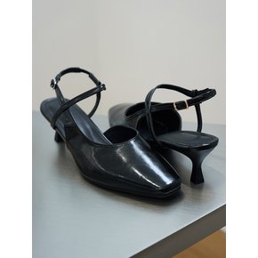 라엘 미니멀 스퀘어 힐 5cm (CW0105VBK)