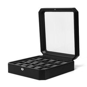 울프 4585029 Windsor 15pc Watch Box Blk 시계보관함