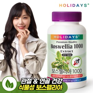 홀리데이즈 대용량 보스웰리아1000 210정 1병 (7개월분)