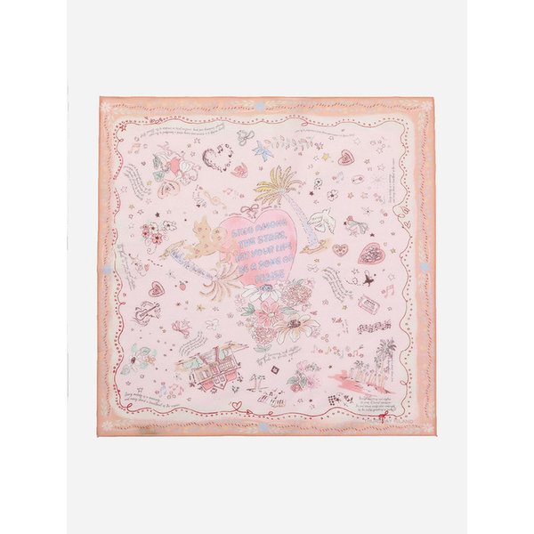 하트 앤젤 반다나_T262MHC135W