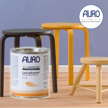 숲속향기 AURO No.516 아우로 컬러 래커 2.5L_유광 800가지 색상 방문몰딩 의자 가구리폼 리폼페인트